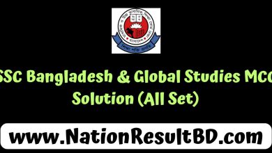 SSC Bangladesh & Global Studies MCQ Solution (All Set)