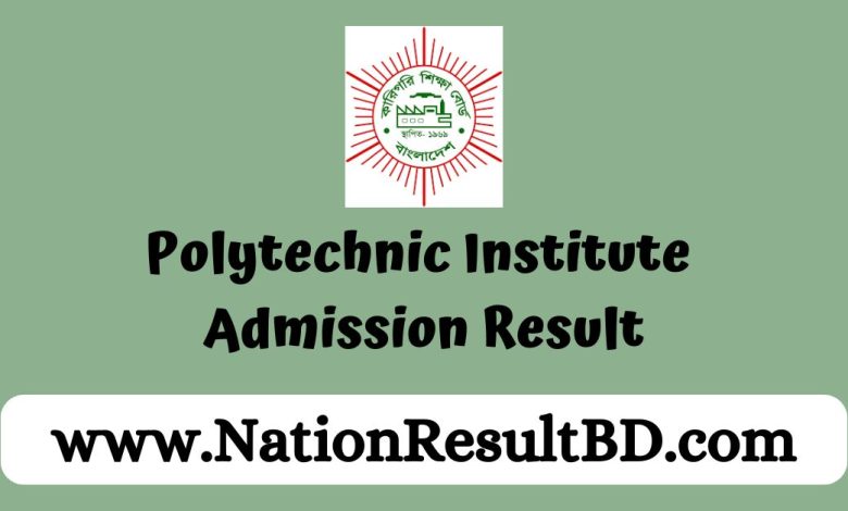 Polytechnic Institute Admission Result 2024-2025