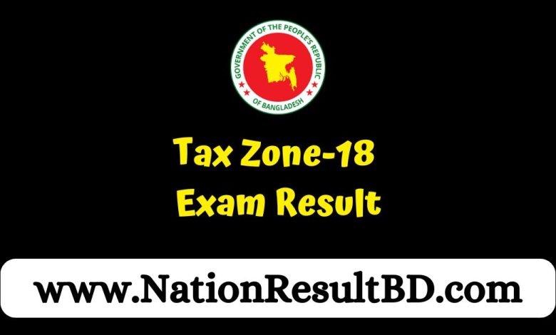 Tax Zone-18 Exam Result 2024