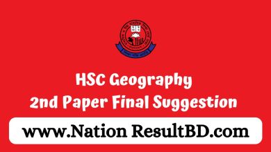 HSC Geography 2nd Paper Final Suggestion 2024