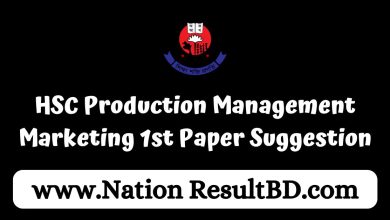 HSC Production Management Marketing 1st Paper Suggestion 2024