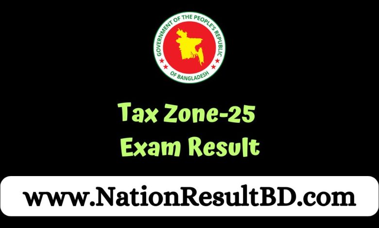 Tax Zone-25 Exam Result 2024