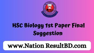 HSC Biology 1st Paper Final Suggestion 2024