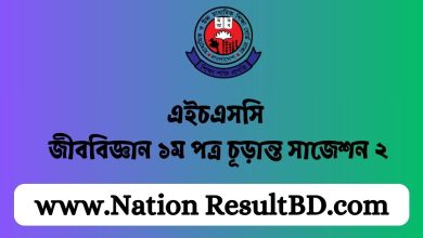 এইচএসসি জীববিজ্ঞান ১ম পত্র চূড়ান্ত সাজেশন ২০২৪