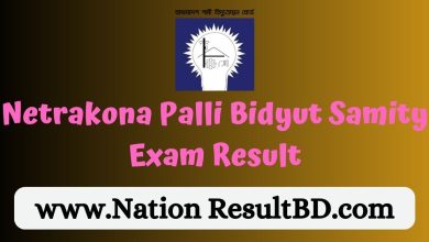 Netrakona Palli Bidyut Samity Exam Result 2024