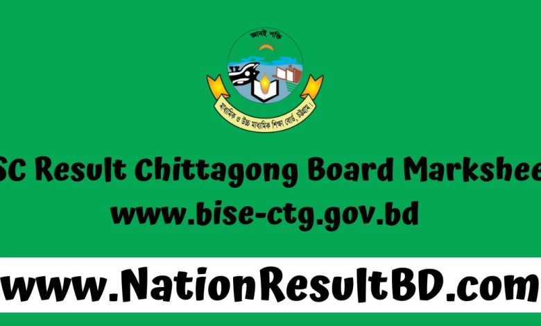 HSC Result 2024 Chittagong Board Marksheet – bise-ctg.gov.bd