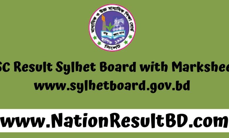 HSC Result 2024 Sylhet Board with Marksheet - www.sylhetboard.gov.bd