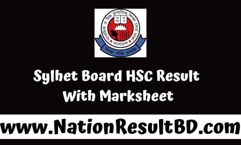 Sylhet Board HSC Result 2024 With Marksheet