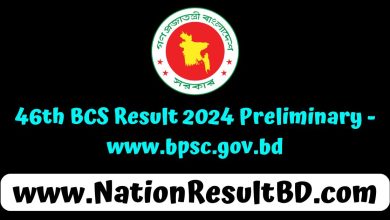 46th BCS Result 2024 Preliminary - www.bpsc.gov.bd