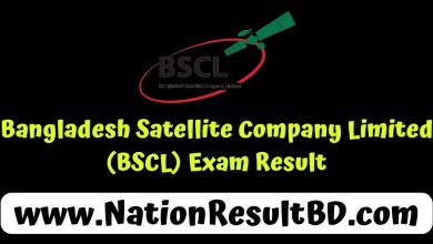 Bangladesh Satellite Company Limited (BSCL) Exam Result 2024