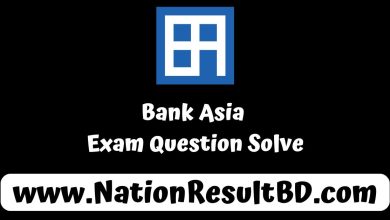 Bank Asia Exam Question Solve 2024