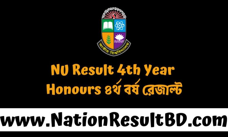 NU Result 4th Year 2024 – Honours ৪র্থ বর্ষ রেজাল্ট