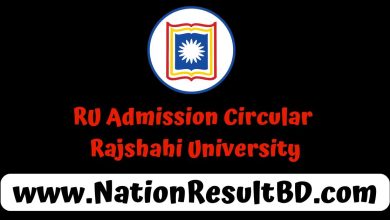 RU Admission Circular 2024-2025: Rajshahi University