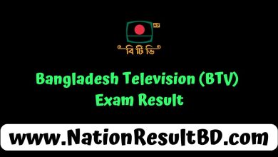 Bangladesh Television (BTV) Exam Result 2024