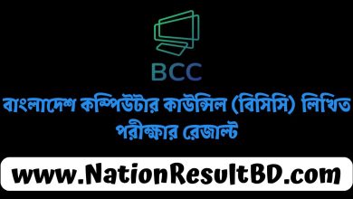 বাংলাদেশ কম্পিউটার কাউন্সিল (BCC) লিখিত পরীক্ষার রেজাল্ট ২০২৫