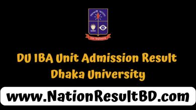 DU IBA Unit Admission Result 2025 - Dhaka University