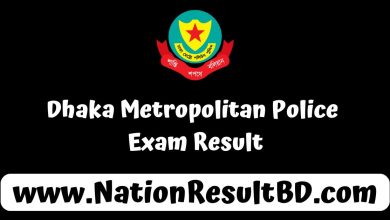 Dhaka Metropolitan Police Exam Result 2025