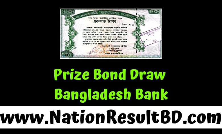 Prize Bond Draw 2025 - Bangladesh Bank