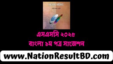 এসএসসি ২০২৫ বাংলা ১ম পত্র সাজেশন: গুরুত্বপূর্ণ প্রশ্ন ও চূড়ান্ত প্রস্তুতি